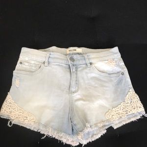 Garage high waisted shorts